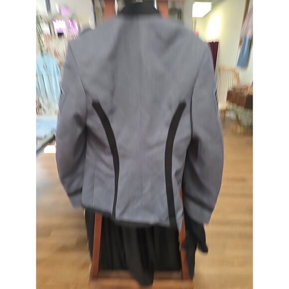 Military Academy West Point Men's Cadet Gray Wool Uniform Jacket Coat 40 20 1/2 - Picture 9 of 10